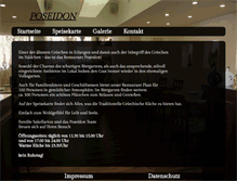 Tablet Screenshot of poseidon-erlangen.de